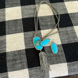 Kendra Scott necklace and earrings set